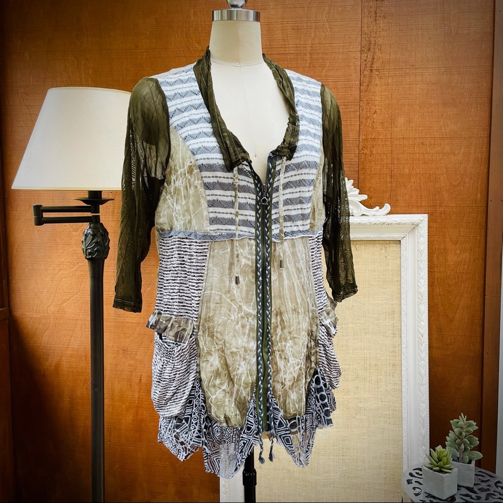 Adam Jacob’s Feather Weight Zipper Tunic